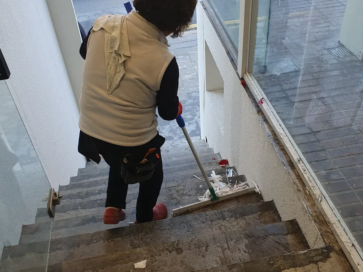 함양군 지곡면 식당 탕비실 직원 휴게공간 위생청소 사례 - 행진크린